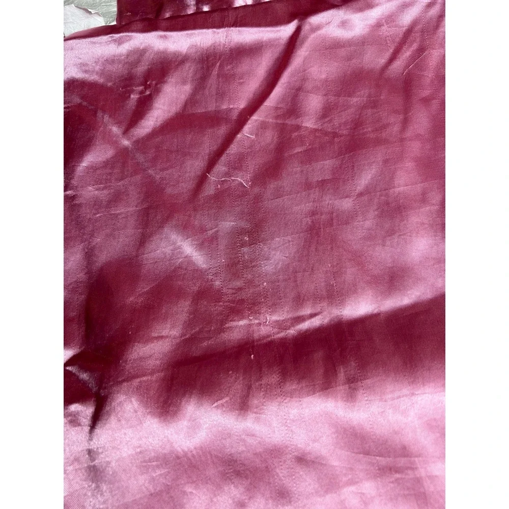 Disney Winnie the Pooh Baby Blanket Pink Satin Trim Rosebud Swirl 30x40 Cozy